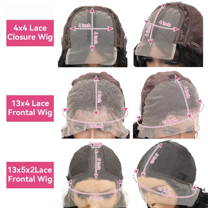 Rotbraune Bob-Perücke mit Spitzenfront, Echthaar, glatt, kurz, kupferrot, Frontal_voghion.com