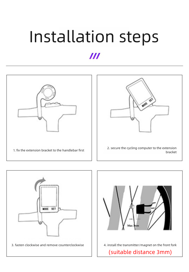 Nouvel odomètre extérieur, accessoires de cyclisme, ordinateur sans fil multifonctionnel pour vélo_voghion.com