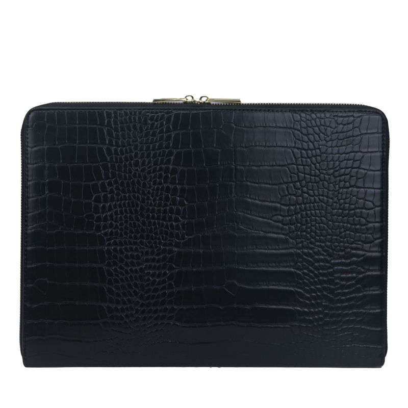 Trendy PU Leather Handheld 13inch Business Laptop Bag Inner Sleeve Portable Shockproof Protective Case_voghion.com