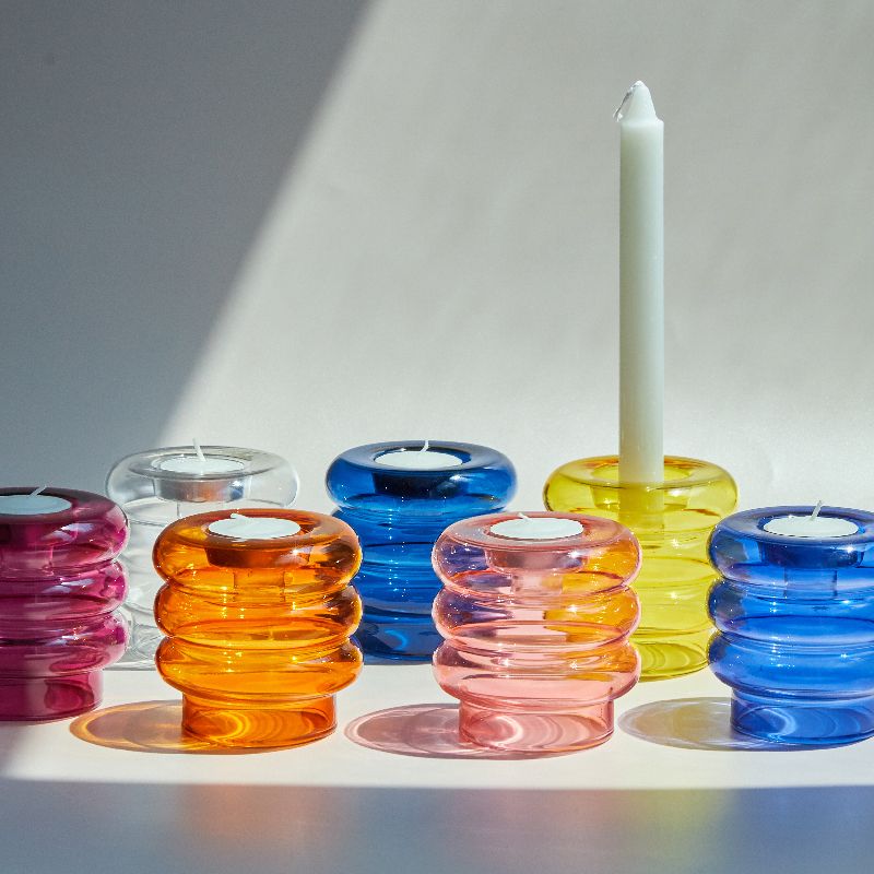 Kandelaar met dubbel doel, taps toelopende kaarsenhouders, theelichtkaarsen voor thuis, bruiloftsdecoratie, feestvaas, tafelmiddenstuk_voghion.com