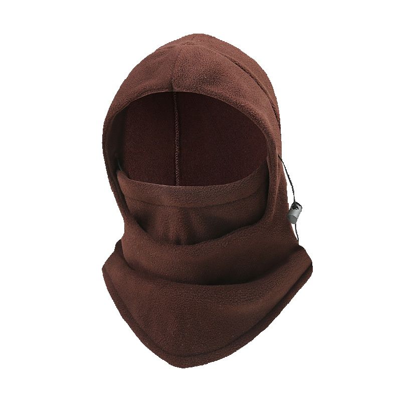 LazyZoom Outdoor-Kopfbedeckung, warme Gamasche, verdickte Mütze, kältebeständiger Nackenwärmer, Fleece, winddichte Skimaske_voghion.com