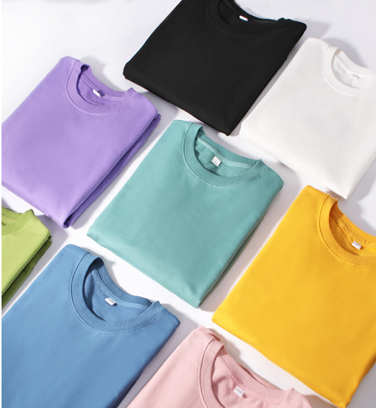 Sudadera de mujer primavera otoño 2023 cuello redondo sólido Haruku pulóveres multicolor casual algodón mujer sudaderas de punto_voghion.com