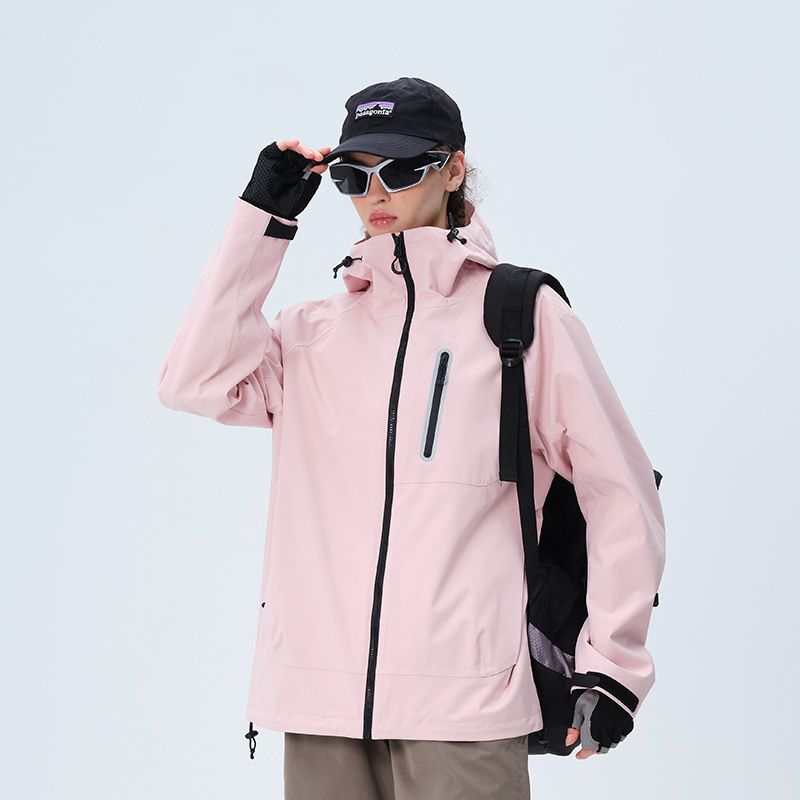 Herbst Winter Outdoor 3-in-1 Jacke für Damen und Herren, Winddicht, Wasserabweisend, Hochwertig, Vollversiegelt,_voghion.com