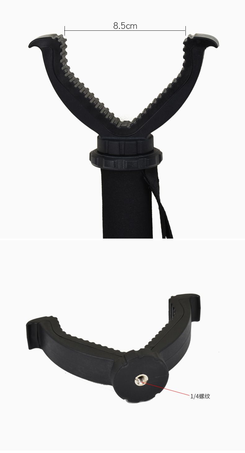 Outdoor Tactical Portable Stativ Aluminiumlegierung Jagd Teleskop Schießen V-Halterung Ausrüstung_voghion.com