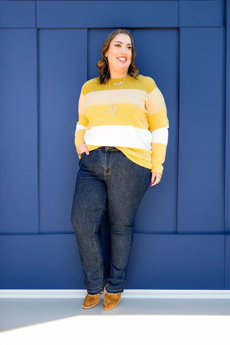 Dámske oblečenie Nové Dámske Džínsy Dámske nohavice Rovné nohavice Stredný pás Elastické Veľká veľkosť Mierne rozšírený Rozstrapkaný okraj_voghion.com