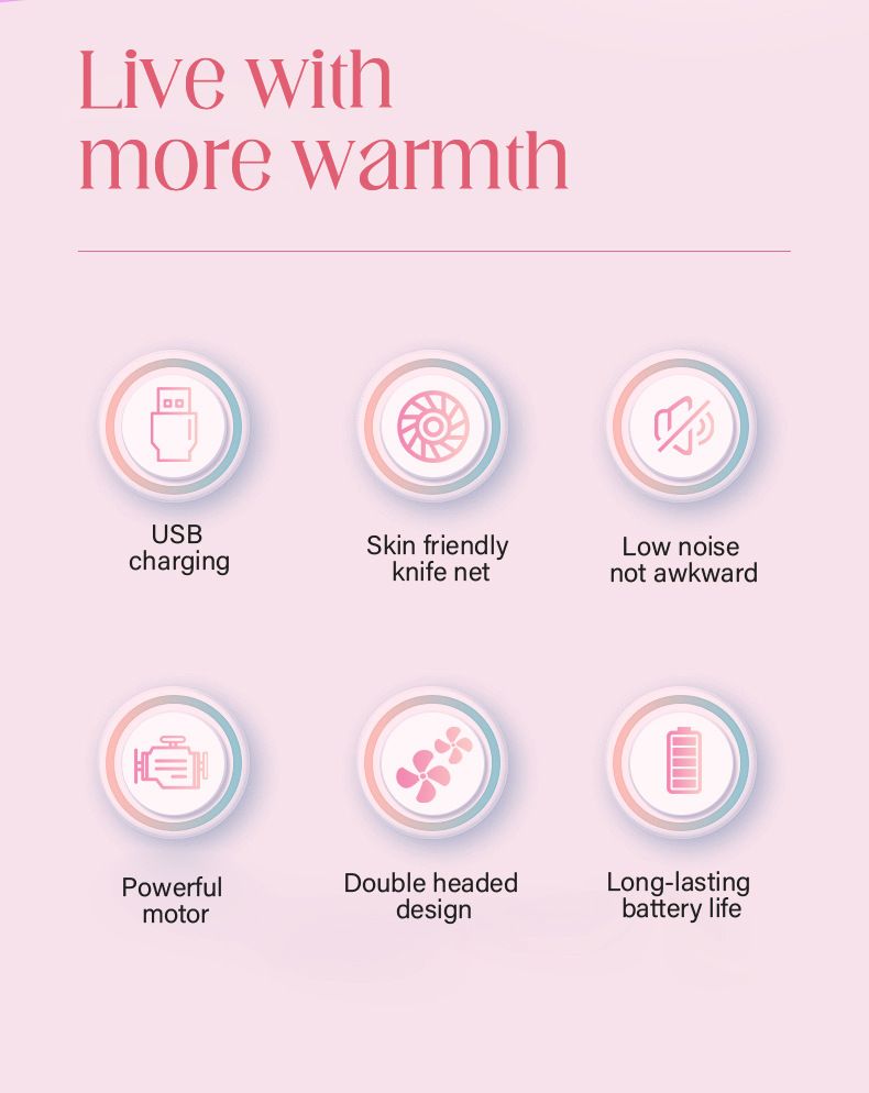 2025 New Cross-Border Removal Device For Women, Private Area, Pubic Armpit Hair, Full Body Shaver, Anti-Scratch Electric Hair Trim_voghion.com