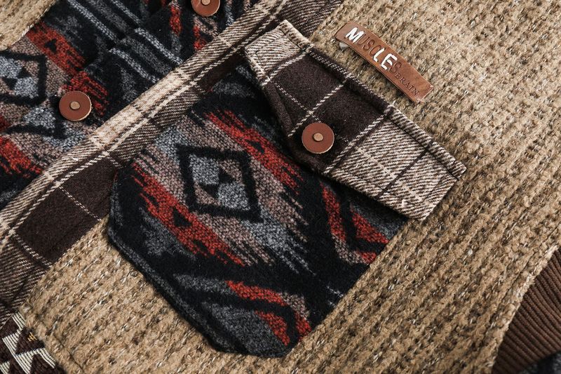 Eon Modish 25 Autumn New American Street Fashion Ethnic Style Patchwork Jacket Coat_voghion.com