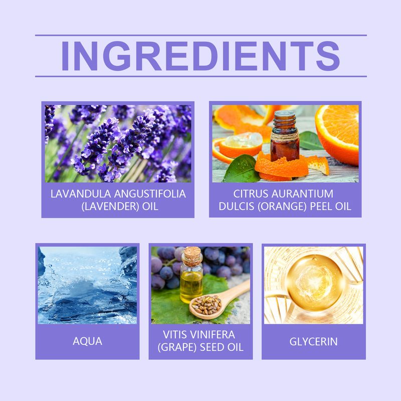 Ulei esențial de lavandă, corp ușor liniștitor, parfum hidratant al pielii, ulei de masaj corporal ușor de absorbit_voghion.com