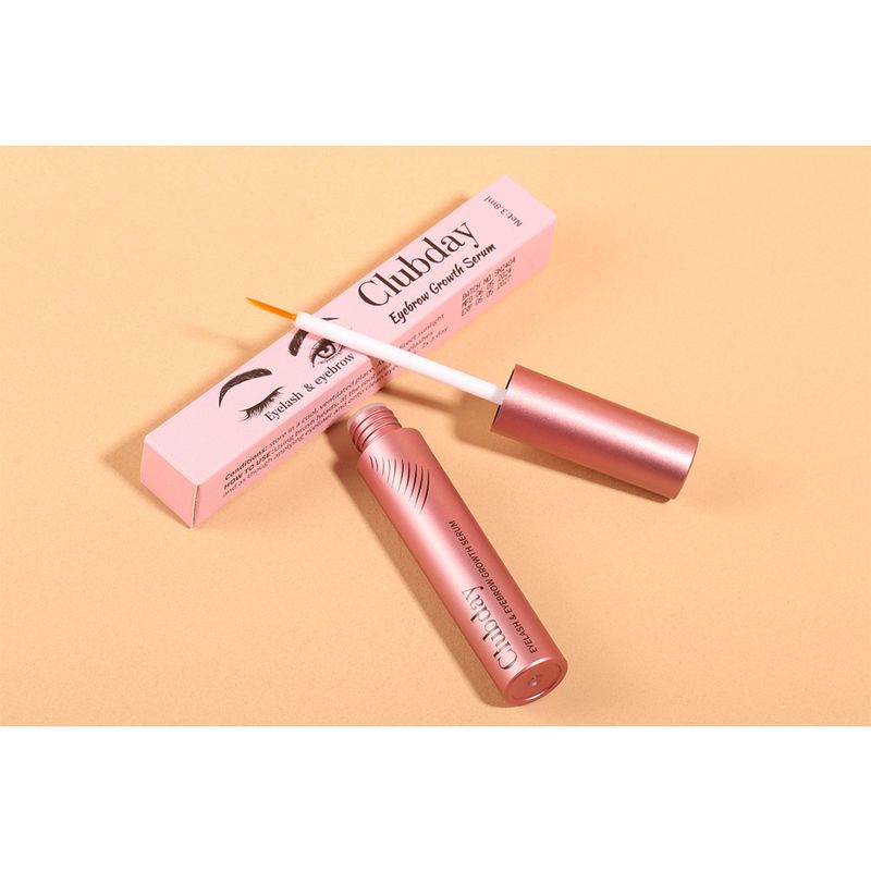 Siero trasparente per ciglia e sopracciglia Clubday - 3,8 ml - Potenziatore naturale della crescita per ciglia più folte, curve più lunghe e sopracciglia più folte_voghion.com