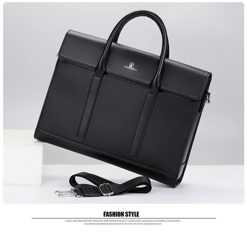 Miesten ClutchBag-käsilaukku, väriä vastaava salkku, miesten vino laukku, toimistolaukku, tietokonelaukku, tyylikäs olkalaukku_voghion.com