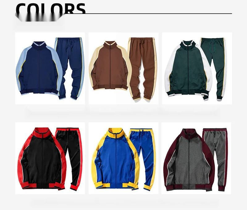 Herren neuer Herbst-Langarmpullover, große Größe, zweiteiliger Sport-Freizeitanzug für Herren_voghion.com