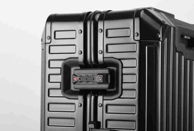 Premium Aluminum-Magnesium Alloy Suitcase With 360° Spinner Wheels, TSA Lock - 20", 24", 26", 29" Sizes For Business Travel_voghion.com