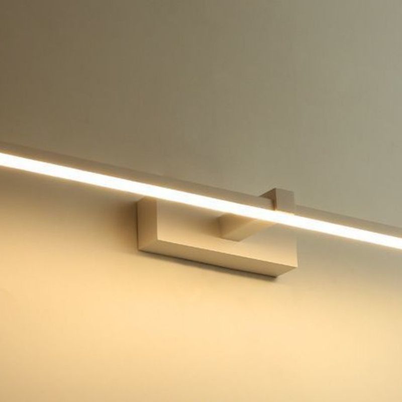 Nordic Stil LED Badezimmer Spiegel Front Waschraum Wasserdichte Wand Moderne Einfache Eitelkeit Licht_voghion.com