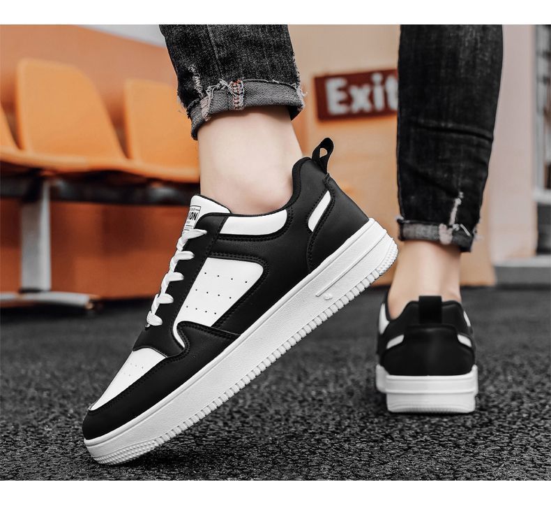 2025 Neue Herbst Herren Weiß Atmungsaktive Casual Sneakers Sport Ins Trend Low-Top Laufschuhe Für Männer_voghion.com