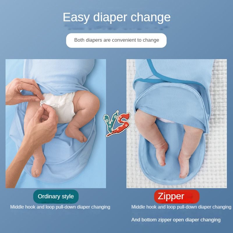 1/2 uds. Sacos de dormir para bebés, envoltorio tipo capullo para recién nacidos, 100 % algodón, manta para bebés de 0 a 6 meses, saco de dormir_voghion.com