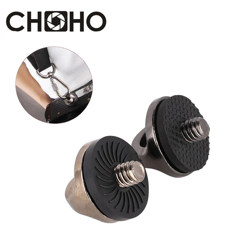 1/4 "Metallschraube Schulter Sicherheitsschnalle Halterung Knopf Verbindungsring Für CANON Nikon Kamera Schnellgurt Zubehör_voghion.com