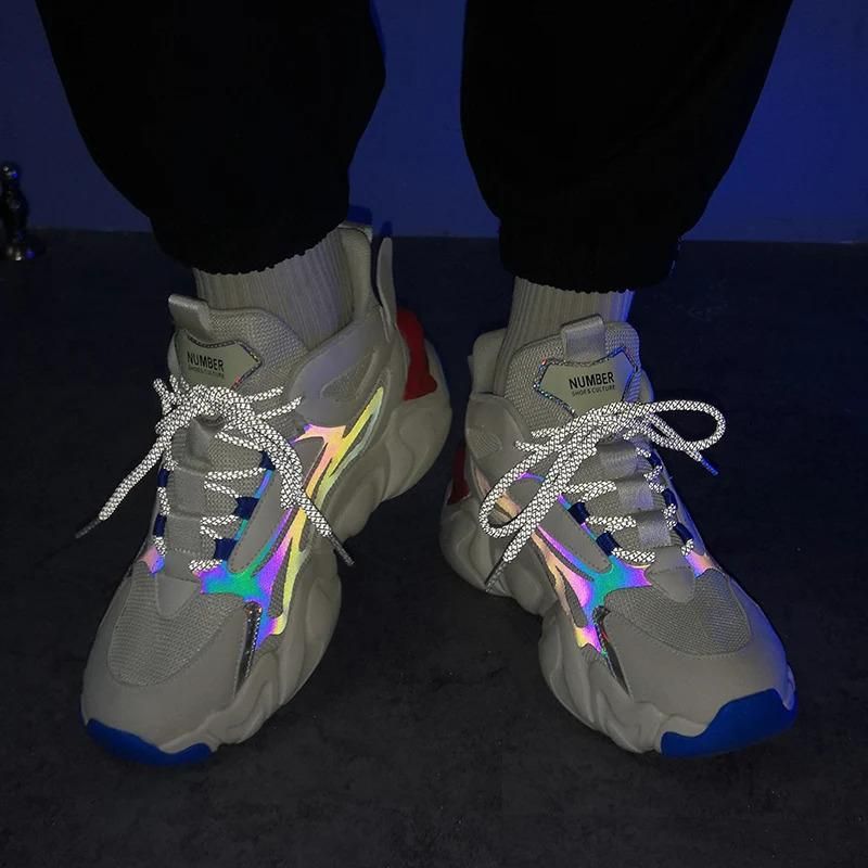 Sportschuhe Herren Free Custom Man Fashion Sports Sneakers Dicke Sohle Chunky Luminous Laufschuhe für Herren Runner_voghion.com