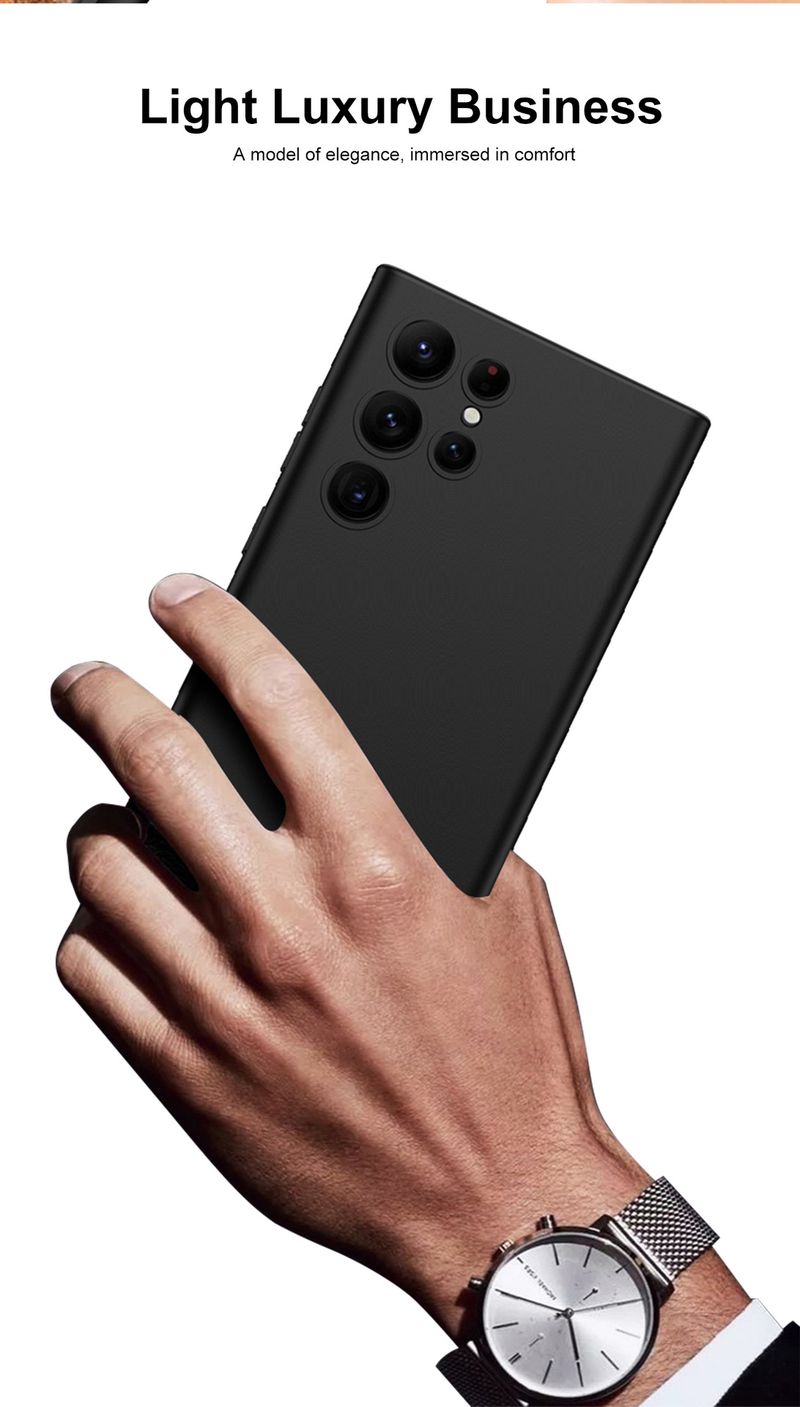 Telefono dėklas Mobiliojo telefono dėklas Skystas apvalkalas Skin Feel silikoninis apsauginis dangtelis_voghion.com