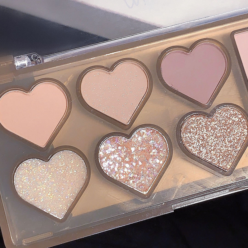 Long Lasting shimmer Matte 10 Colors Eyeshadow Makeup Palette Nude Gliter Shiny Pigment Eye Shadow Makeup Cosmetic_voghion.com