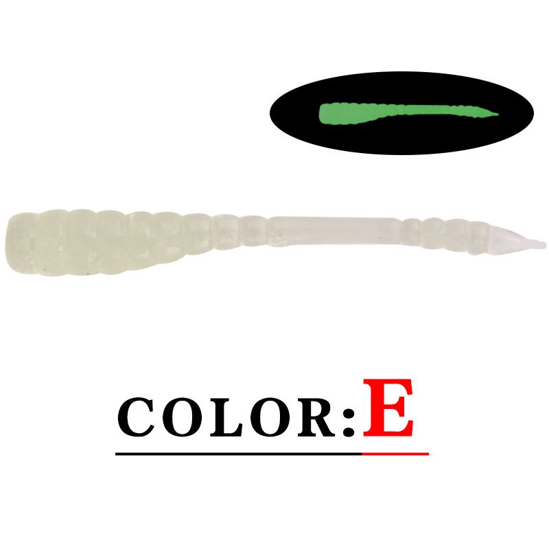 Köder Weicher Köder 0,4 g/4,5 cm Weicher Wurmköder Madenwurm Roter Wurm Fischköder 50/Beutel Angelausrüstung Produkte_voghion.com