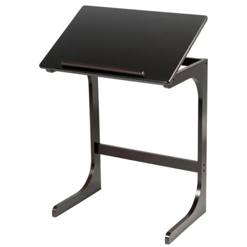 With Sofa Top Tilting Side Table Bamboo_voghion.com