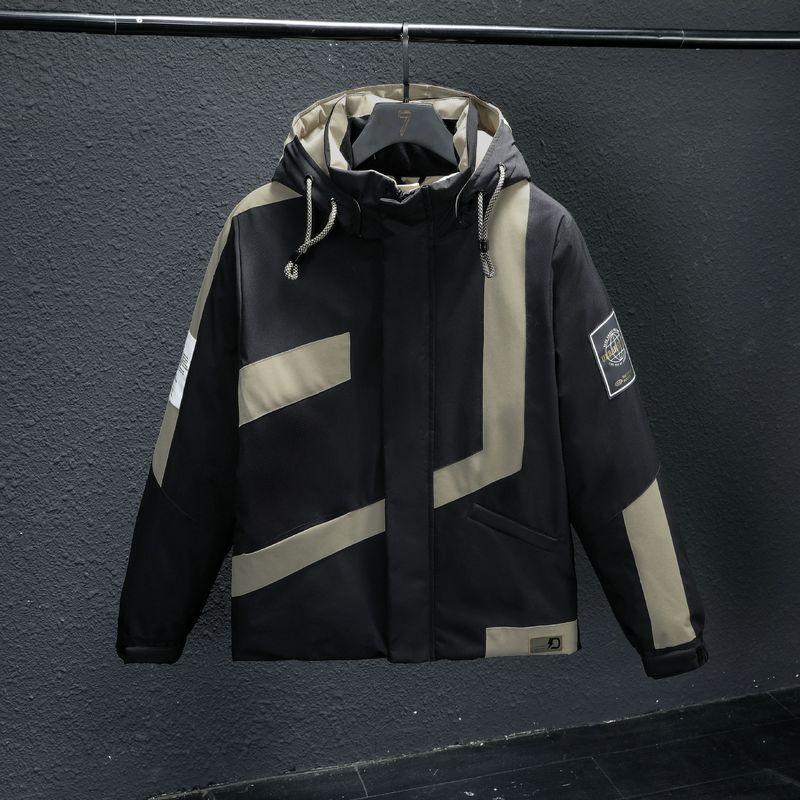 Winter Daunen Trendy Casual Coat Verdickte Kleidung Plus Size Herren Baumwolljacke_voghion.com