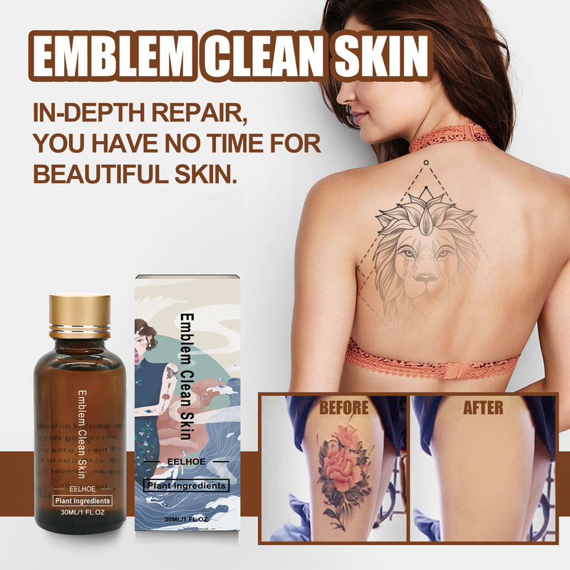 Apa de spălat pentru îngrijire EELHOE, soluție pentru tatuaj, ștergerea tatuajului și agent de curățare pentru imprimare_voghion.com