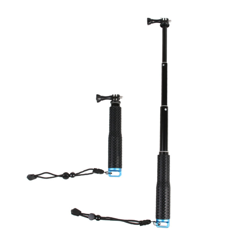 Music Festival 19 Portable Extendable Monopod Handheld Pole SP Waterproof Anti-slip Bumping Handle Selfie Stick for Gopro Action Sports_voghion.com