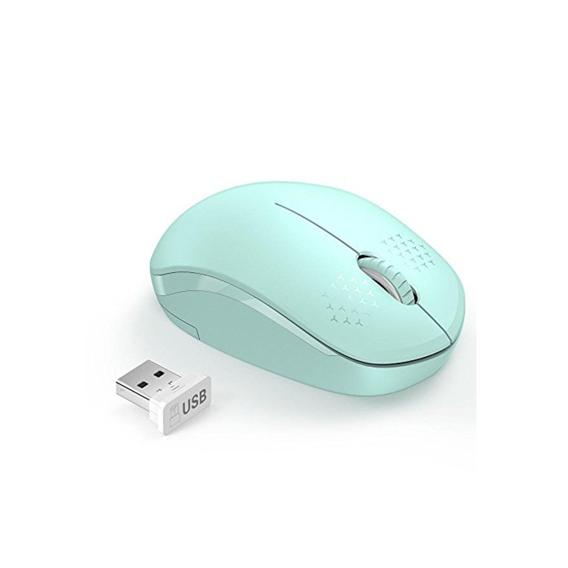 Fude I210 Power-Saving Mini Cute Notebook Office Home Student Optical Wireless Mouse For Girls_voghion.com