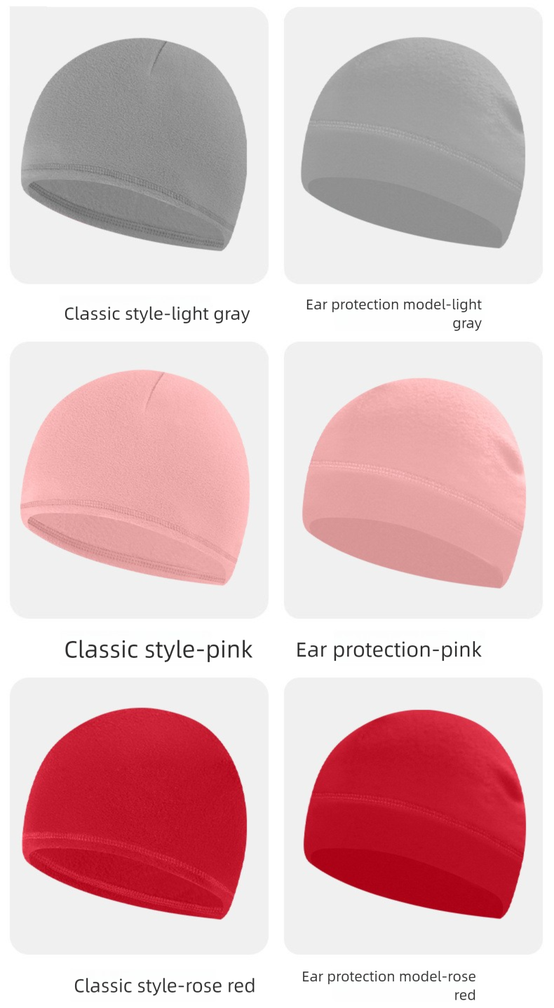 Forro polar grueso y cálido para casco pequeño de motocicleta, ideal para otoño e invierno. Protección para las orejas. Ideal para actividades al aire libre._voghion.com