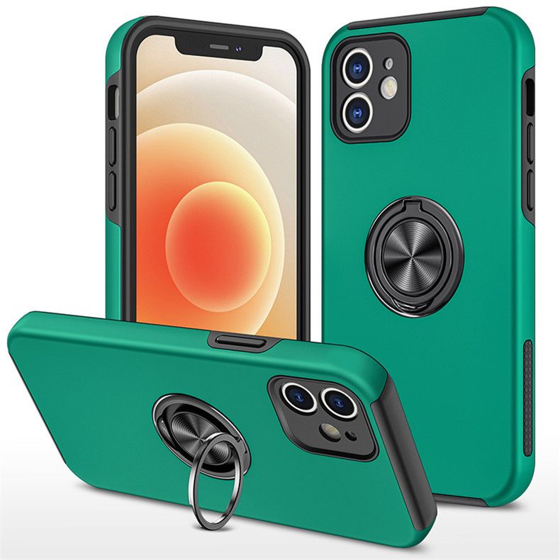 Suitable for iPhone 16 Pro Max Hidden Ring Bracket Phone Case Aple XS Max Car Anti Fall Case_voghion.com