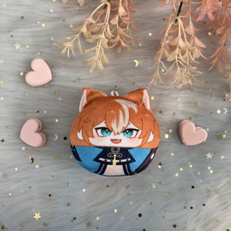 Plush Dumpling Impact Genshin Albedo Xiao Zhongli Thoma Key Chain Soft And Safe Gift_voghion.com