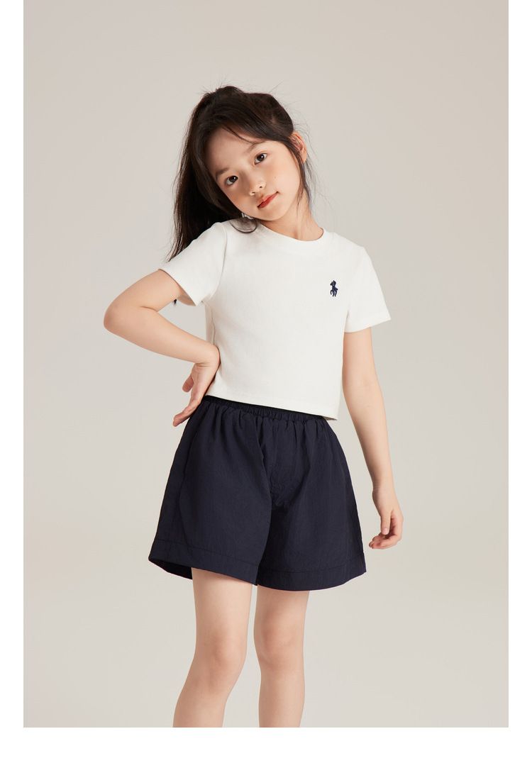 Kinderkleidung, neue Sommer-Shorts, einfarbig, atmungsaktiv, bequem, lässig, vielseitig, schnelltrocknend_voghion.com