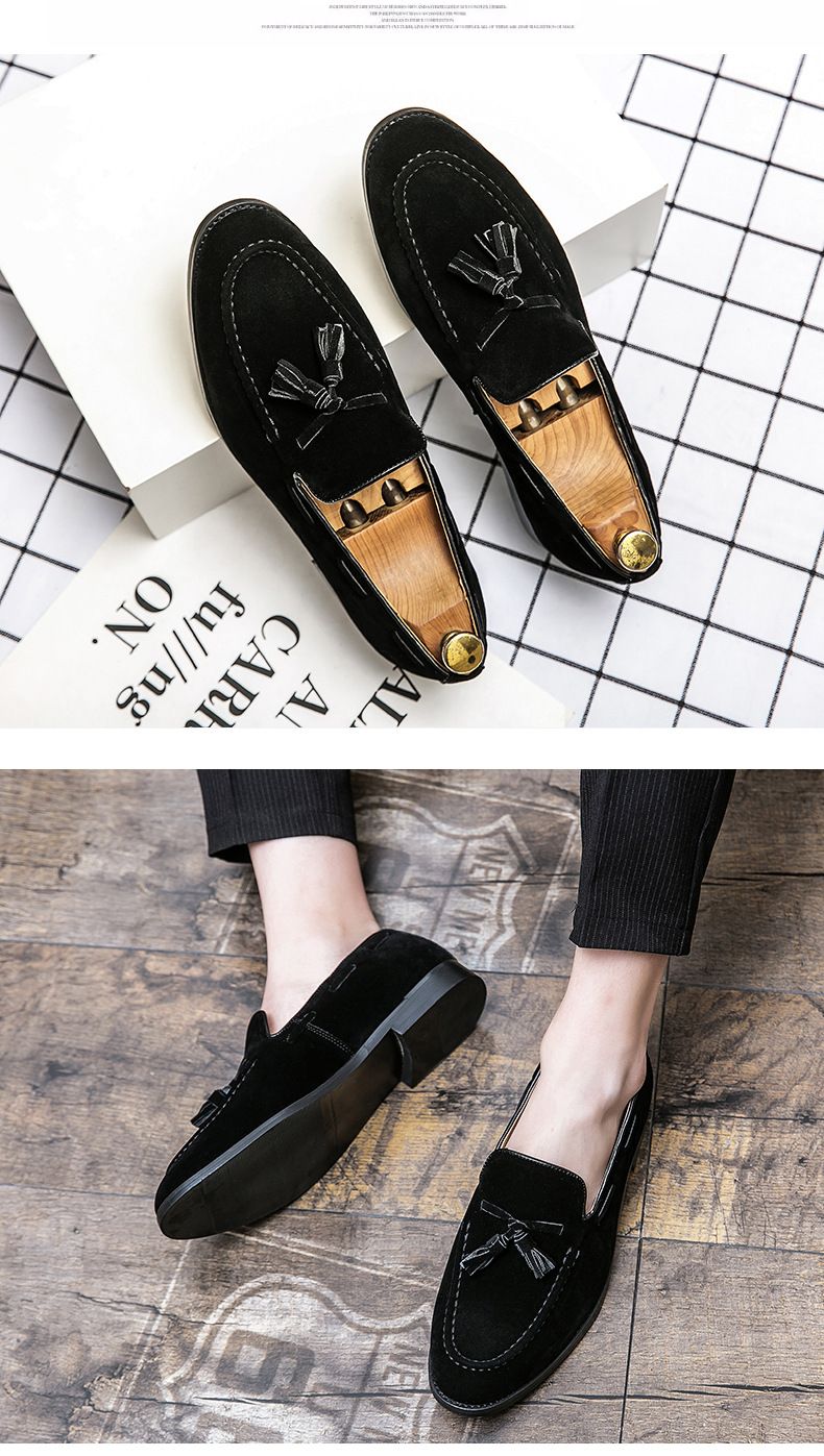 2025 Trendy Loafers Summer Slip-On Moccasins Lazy One-Step Soft Sole British Style Casual Leather Men's Shoes_voghion.com
