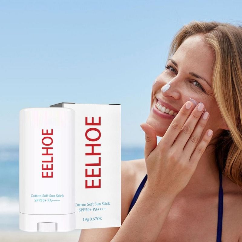 Sunscreen Stick Matte Sun Stick Refreshing Anti-UV Refreshing Oil Control Waterproof Sunscreen Moisturizing UV Protector_voghion.com