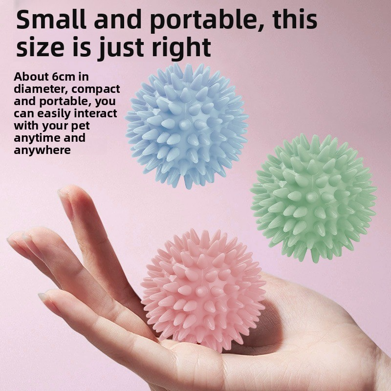 Macaron - Colored Bite - Resistant TPR Squeaky Toy For Pets_voghion.com