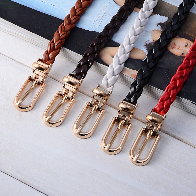 Netzwerk gewebt Trend modische Damen Gürtel Kleid Pullover Zubehör Geschenk_voghion.com