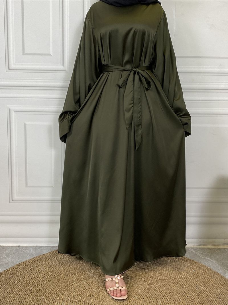 Yeni Müslüman Türk Abayas Jalabiyat Kadın Ramazan Kıyafetleri Fas Kaftan Parti Uzun Elbise Arap Kaftan Saten Kadın Elbisesi_voghion.com