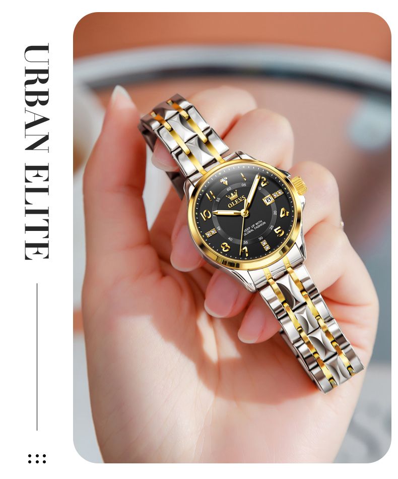 OLEVS 2910 Men's Designer Watches Famous Brands Women,Suppliers Watches Wholesale Bulk Couples Watch Set_voghion.com