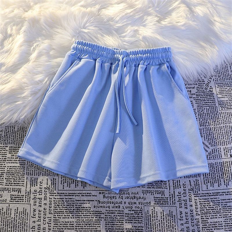 Women's Clothing Sports Shorts Ladies Loose Home Pajamas Wear Thin_voghion.com