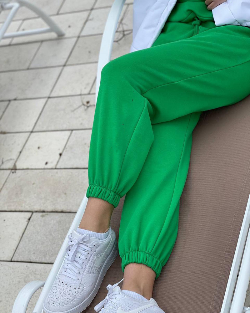 Tailleur pantalone casual da donna tinta unita_voghion.com