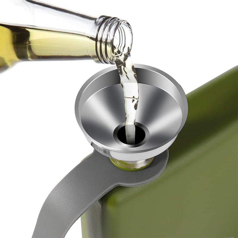 Fiaschetta Premium per Whiskey 9oz 304 Acciaio Inox Fiaschetta con Imbuto Fiaschetta da Campeggio a Prova di Perdite per Whiskey KC0444_voghion.com