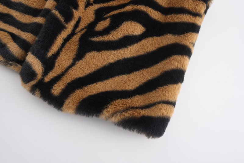 Débardeur court en fourrure imprimé léopard pour femme, haut d'automne et d'hiver_voghion.com