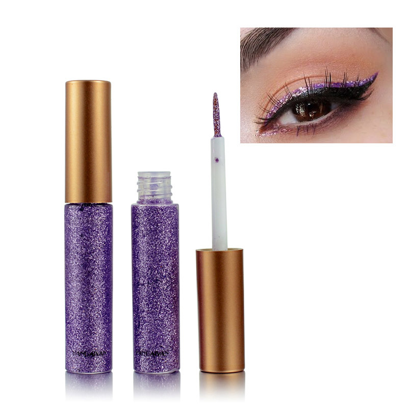 eye-liner brillant à paillettes nacrées pour performance sur scène, ensemble de 10_voghion.com