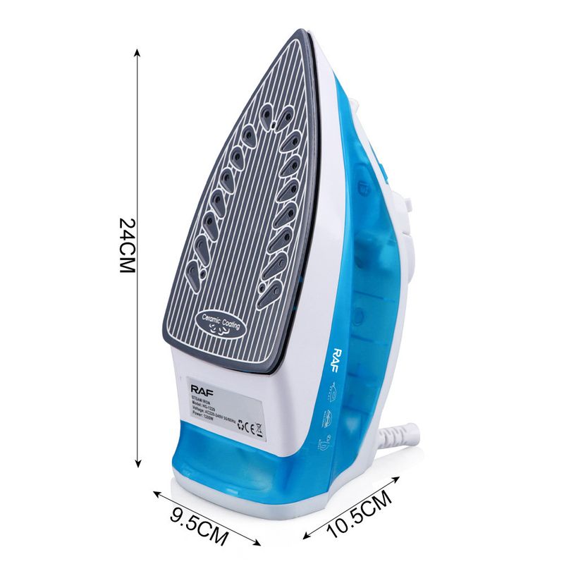 1200W Handheld Steam Iron - Household Portable Electric Iron Compact Non-Stick Soleplate EU Plug_voghion.com