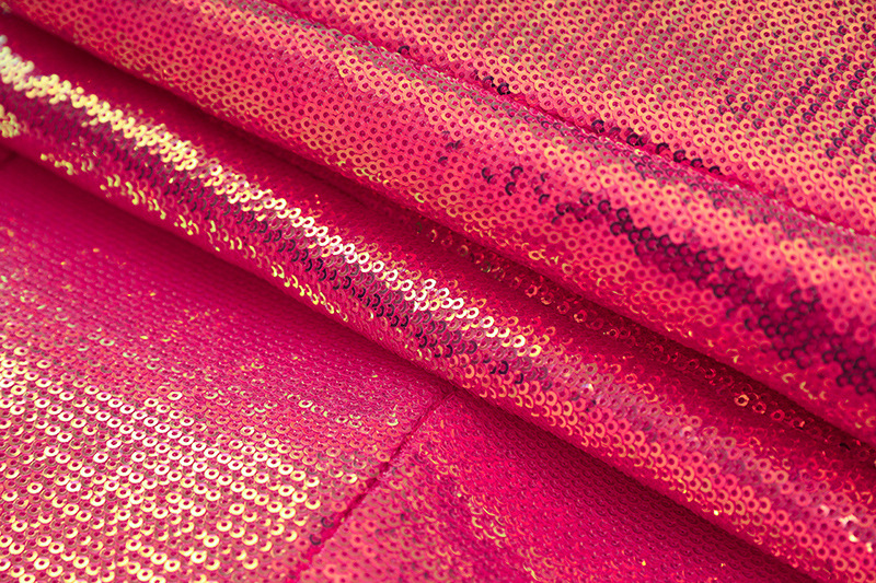 Set da donna con paillettes rosa rosa, cool flash BLING BLING, blazer, pantaloncini, completo di due pezzi_voghion.com