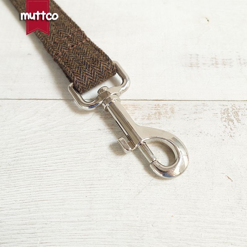 MUTTCO Selbstgestaltetes Hundehalsband DIY Haustierleine Anzug Stil UDL-118_voghion.com