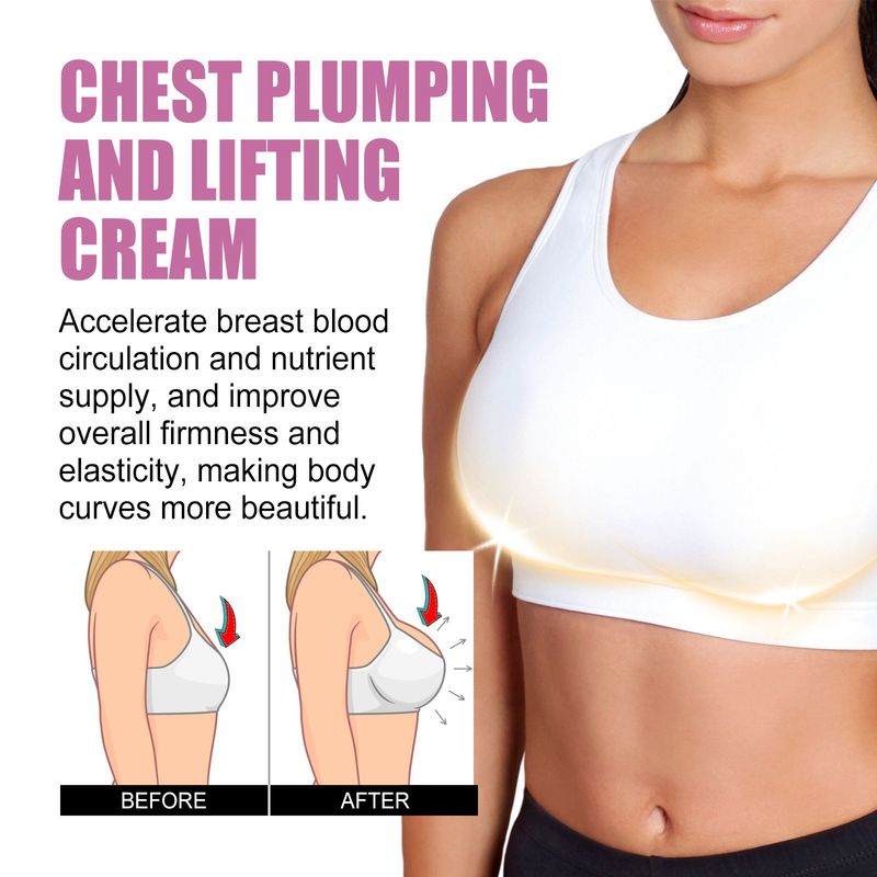 Güzellik Bakım dükkanı Göğüs OUHOE Kaldırma Sıkılaştırıcı Masaj Emzirme Kremi Nemlendirici ve dolgunlaştırıcı_voghion.com