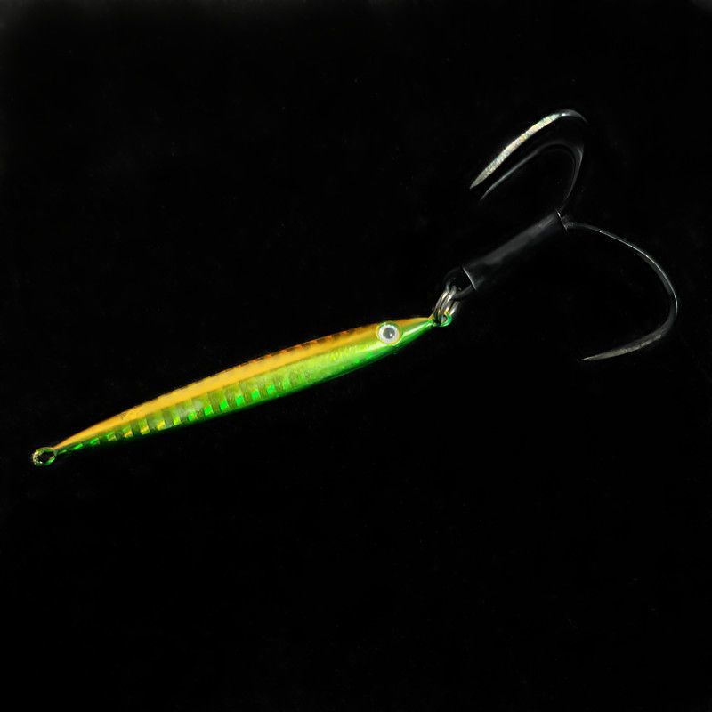 Blade Scale Casting Large Lure Fishing Gear Full Set Spear Hook Slim Long Iron Plate_voghion.com