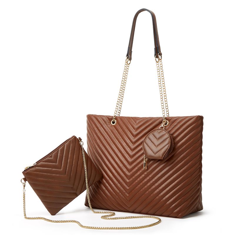 2025 Nuova borsa a tracolla alla moda da donna - Borsa a catena ricamata di alta qualità e grande capacità, tracolla versatile e tote con custodia staccabile_voghion.com